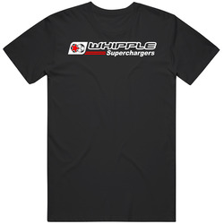 Whipple Super Chargers Logo Horsepower Pro Hellcat Dodge Black  Retro Graphic Unisex Soft Cotton Black Mens Cotton Tee T Shirt