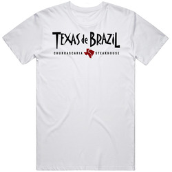 Texas De Brazil Popular Orlando Restaurant Mens Cotton Tee T Shirt
