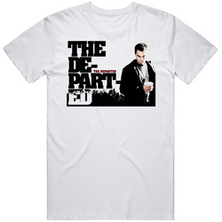 Leonardo Dicaprio The Departed Movie Mens Cotton Tee T Shirt