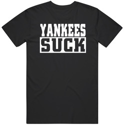 Yankees Suck Popular Mens Cotton Tee T Shirt