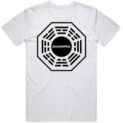 Lost Tv Show The Dharma Initiative Mens Cotton Tee T Shirt
