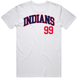 Major League Indians 99 Retro Baseball Movie Mens Cotton Tee T Shirt