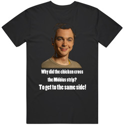 Sheldon Cooper The Big Bang Theory Mens Cotton Tee T Shirt