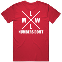 Men Lie Women Lie Numbers Don't Mens Cotton Tee T Shirt