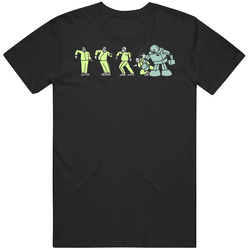 Do The Robot Funny Dance Mens Cotton Tee T Shirt