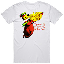 Yogi Bear Mens Cotton Tee T Shirt