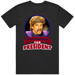 White Goodman For President Greatest Villains Mens Cotton Tee T Shirt