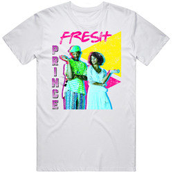 Retro Vibe Fresh Prince Of Bel Air 90s Tv Mens Cotton Tee T Shirt