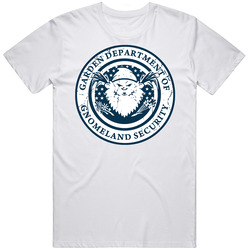 Garden Department Of Gnomeland Security Mens Cotton Tee T Shirt