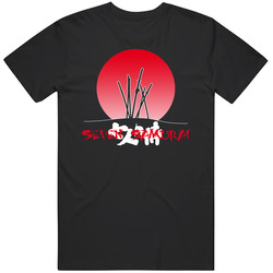 Seven Samurai Classic Movie Mens Cotton Tee T Shirt
