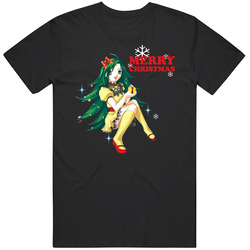 Christmas Holiday Anime Elf Mens Cotton Tee T Shirt