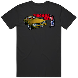 The Rockford Files Retro Firebird Tv Show Mens Cotton Tee T Shirt