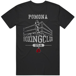 Pomona Boxing Club Gym Mens Cotton Tee T Shirt