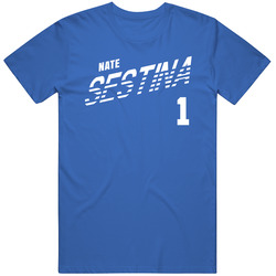 Nate Sestina 1 Favorite Player Kentucky College Basketball Fan Mens Cotton Tee T Shirt