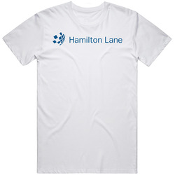 Hamilton Lane Incorporated Nasdaq Company Logo Employee Fan Mens Cotton Tee T Shirt
