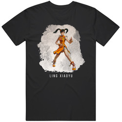 Ling Xiaoyu Tekken Best Female Video Game Characters Mens Cotton Tee T Shirt