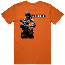 Battlefield 3 Soldier City Mens Cotton Tee T Shirt