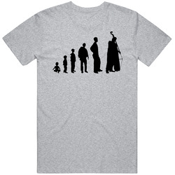 Double Bass Life Cycle Mens Cotton Tee T Shirt