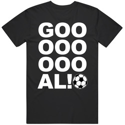 Goal Soccer Funny Mens Cotton Tee T Shirt