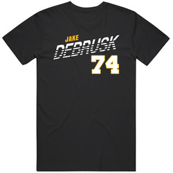 Jake Debrusk 74 Favorite Player Boston Hockey Fan Mens Cotton Tee T Shirt