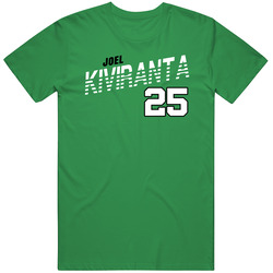 Joel Kiviranta 25 Favorite Player Dallas Hockey Fan Mens Cotton Tee T Shirt