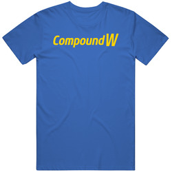 Compound W Best Over The Counter Medication Logo Mens Cotton Tee T Shirt