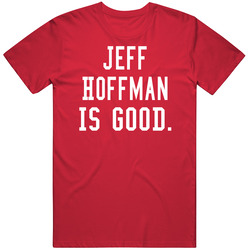 Jeff Hoffman Is Good Mens Cotton Tee T Shirt