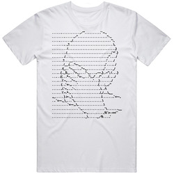 Picard Ascii Facepalm Fail Mens Cotton Tee T Shirt