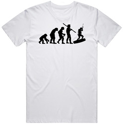 The Evolution Of Kiteboarding Fun Sports Mens Cotton Tee T Shirt