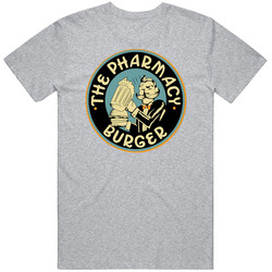 The Pharmacy Burger Parlor & Beer Garden Nashville Tennessee Top Restaurants Food Fan Lover Foodie Mens Cotton Tee T Shirt