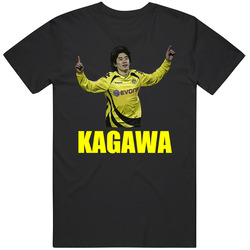 Shinji Kagawa Borussia Dortmund Japan Soccer Mens Cotton Tee T Shirt