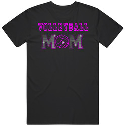 Volleyball Mom Mens Cotton Tee T Shirt