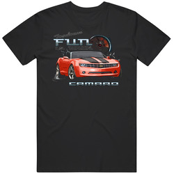 Chevy Camaro Fun Is Back Merch Classic Cotton Mens Cotton Tee T Shirt