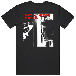 Who's That Knocking At My Door Mens Cotton Tee T Shirt