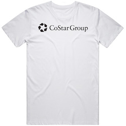 Costar Group Inc Nasdaq Company Logo Employee Fan Mens Cotton Tee T Shirt
