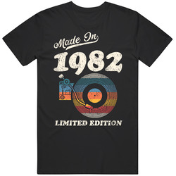 Made In 1982 Limited Edition Mens Cotton Tee T Shirt