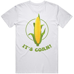 It's Corn Mens Cotton Tee T Shirt