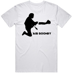 Wayne Rooney Soccer Football Air Rooney Mens Cotton Tee T Shirt