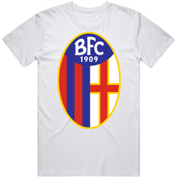 Bologna Fc Italy Soccer Logo Mens Cotton Tee T Shirt