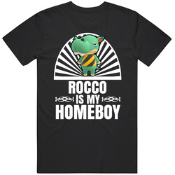 Rocco Is My Homeboy Animal Crossing New Horizons Character Video Game Fan Mens Cotton Tee T Shirt
