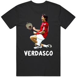 Fernando Verdasco Spain Tennis Mens Cotton Tee T Shirt