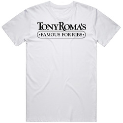 Tony Roma's Favourite Food Mens Cotton Tee T Shirt