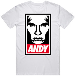 Andy Warhol Obey Shepard Fairey Mens Cotton Tee T Shirt