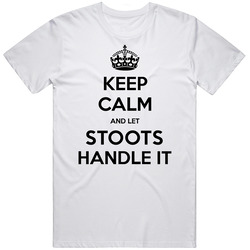 Keep Calm And Let Stoots Handle It Cool Name Custom Mens Cotton Tee T Shirt
