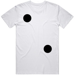 Dice Number 2 Funny Group Halloween Costume Mens Cotton Tee T Shirt