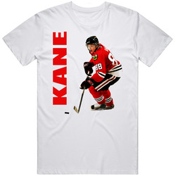 Patrick Kane Hockey Mens Cotton Tee T Shirt