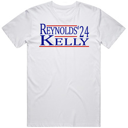 Frank Reynolds Charlie Kelly For President '24 It's Always Sunny In Philadelphia Fan Mens Cotton Tee T Shirt
