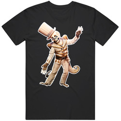 The Skeleton Paul Shaffer  The Masked Singer Mens Cotton Tee T Shirt
