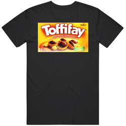 Toffifay Chocolate Candy Bar Gift Cool Cotton Vintage Tee Classic Mens Cotton Tee T Shirt