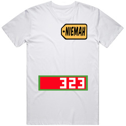 Niemah Price Is Right Name Tag 323 Mens Cotton Tee T Shirt